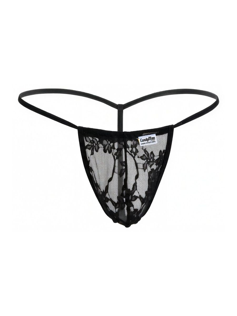 CandyMan 9586 Men's Underwear Mini G-String Color Black