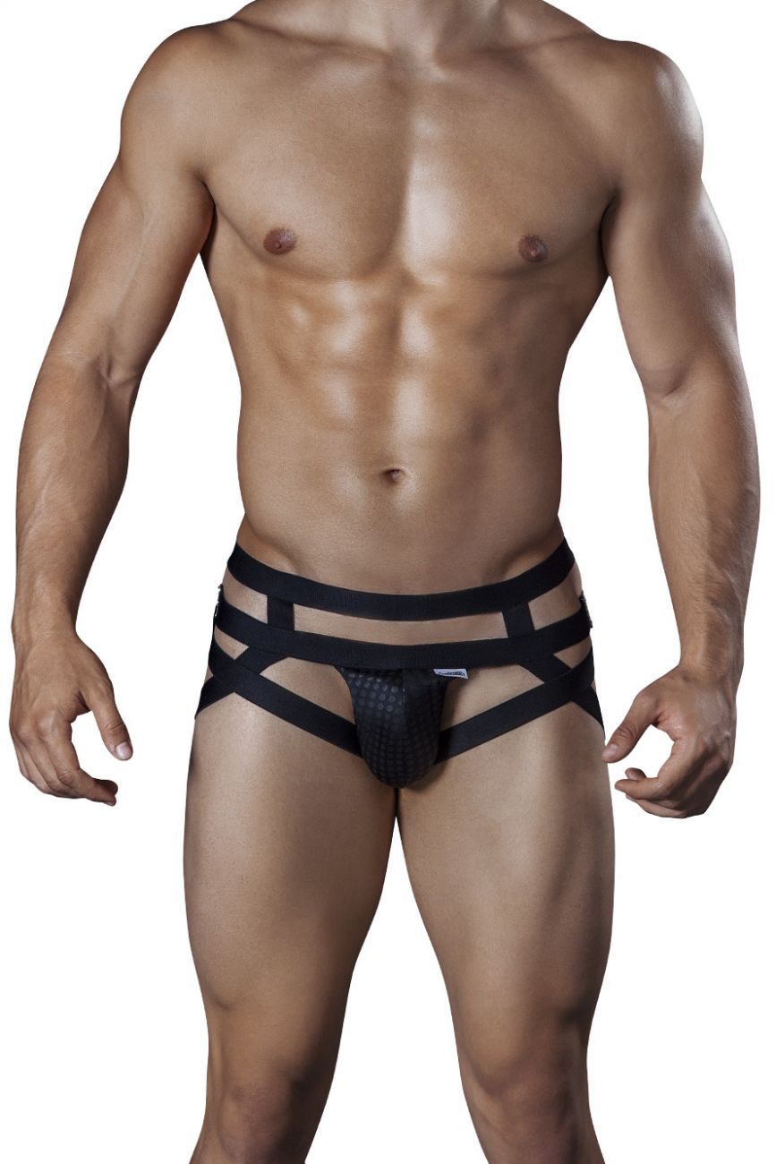 CandyMan Men's Underwear 99242 Jockstrap Color Black