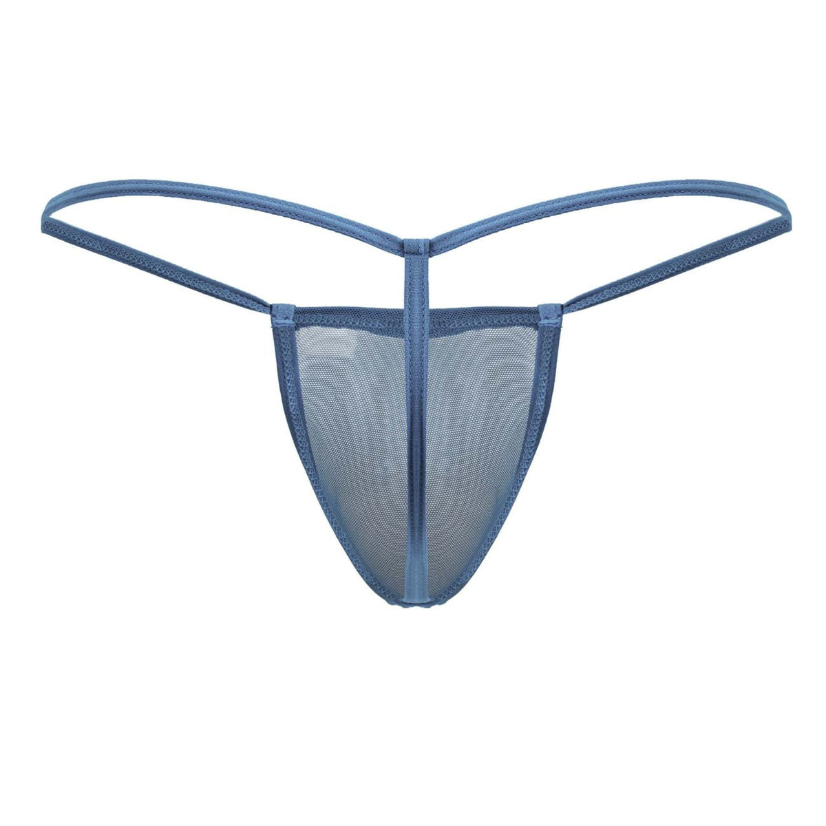 CandyMan 99246 Men's Underwear G-String Mesh Thongs Color Turquoise
