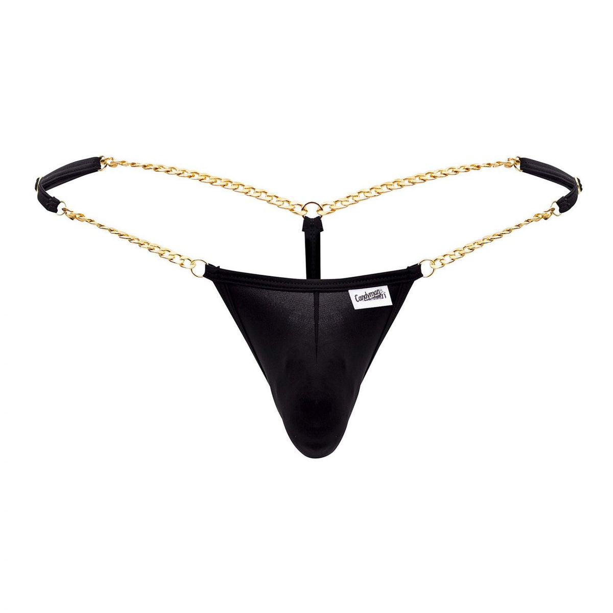 CandyMan Men's Underwear 99586 Chain G-String Color Black