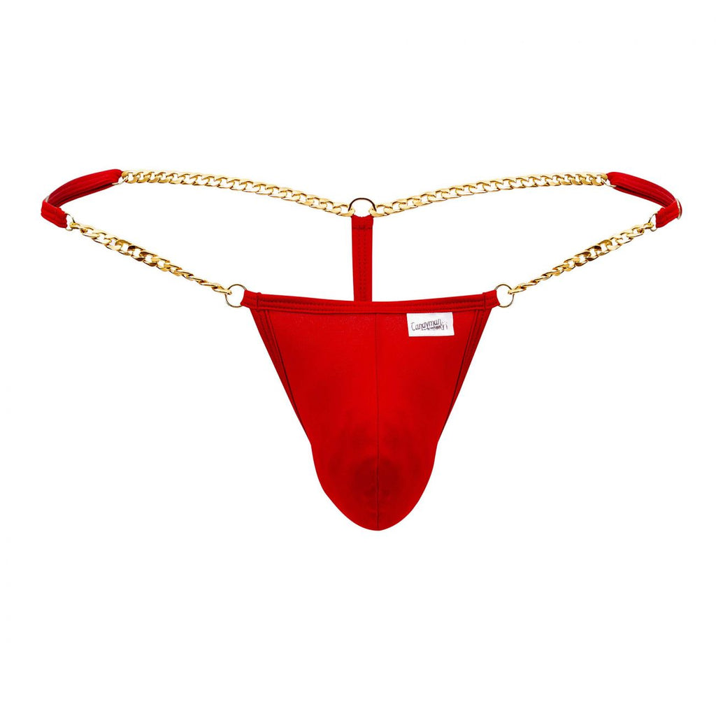 CandyMan Men's Underwear 99586 Chain G-String Color Red