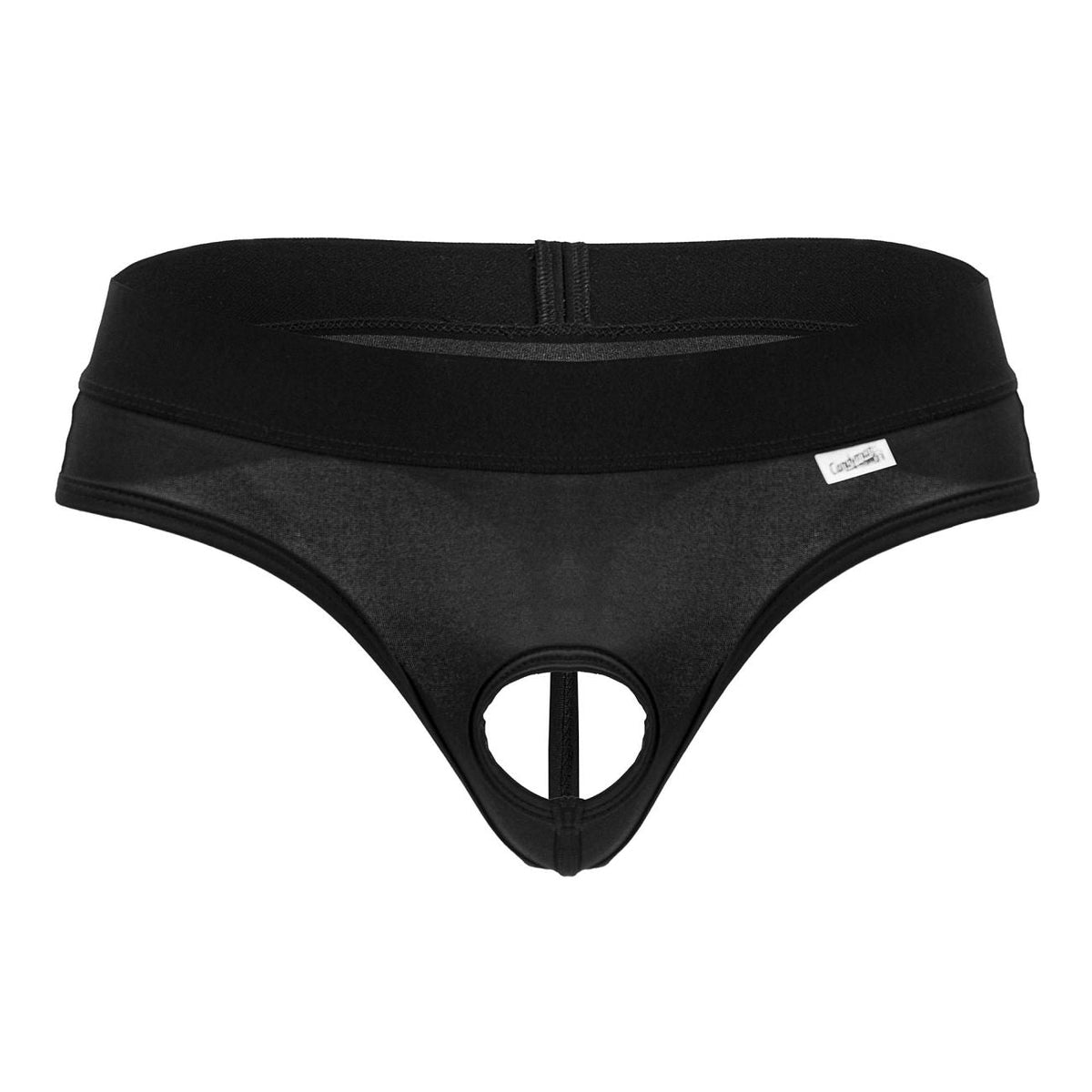 CandyMan Men's Underwear 99781 Protuder Thongs Color Black