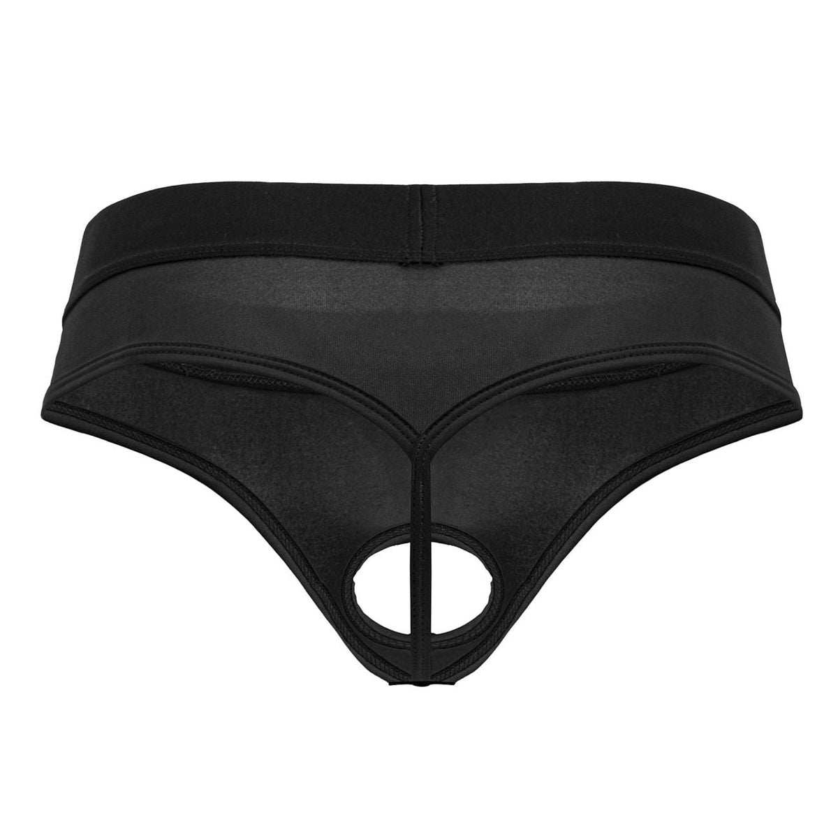 CandyMan Men's Underwear 99781 Protuder Thongs Color Black