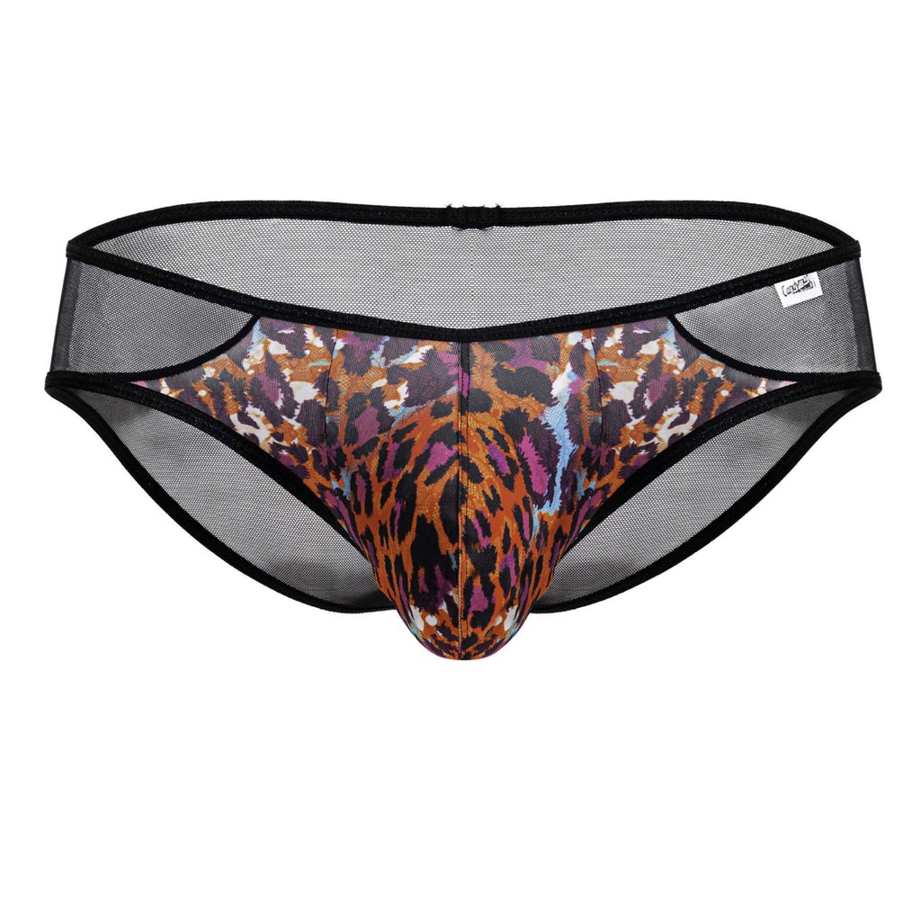 CandyMan Men's Underwear 99879 Leopard Briefs Color Animal Print