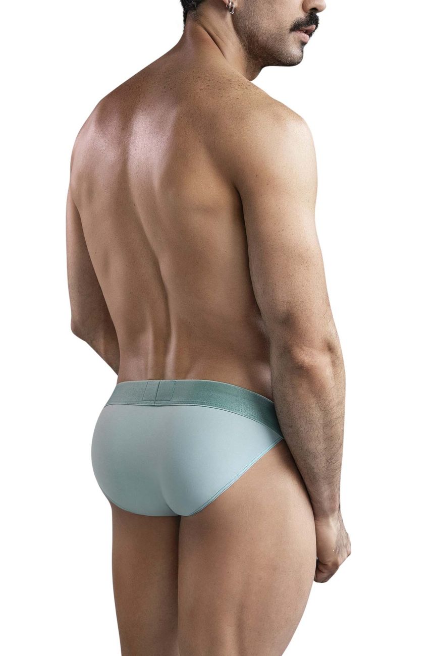 Clever Moda Men's Underwear 1749 Eco Bikini Color Green