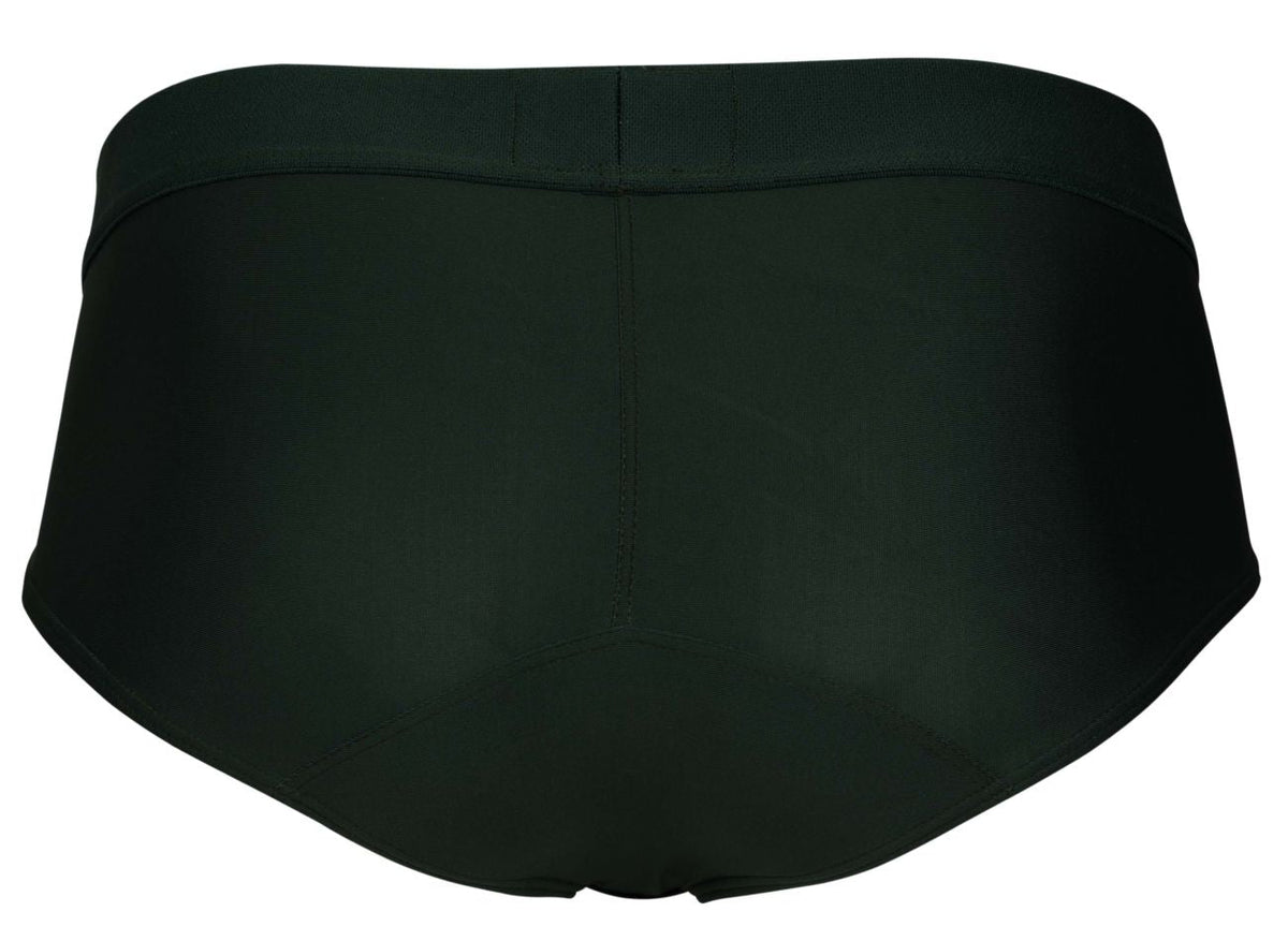 Clever Moda Men's Underwear 1776 Venecia Briefs Color Dark Green