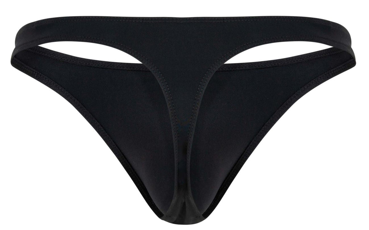 Clever Moda Men's Underwear 1830 Desirable Thongs Color Black