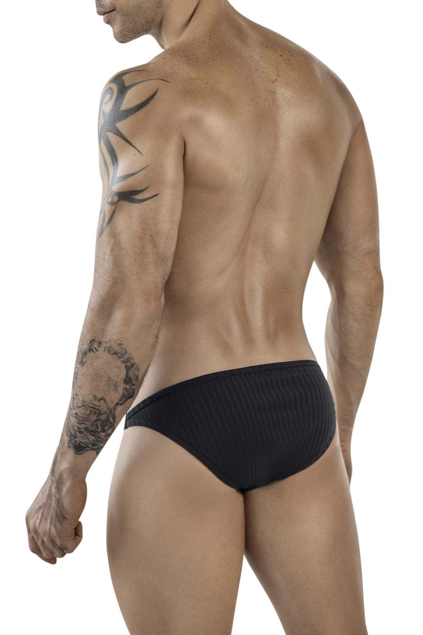 Clever Moda Men's Underwear 1846 Mantra Bikini Color Black