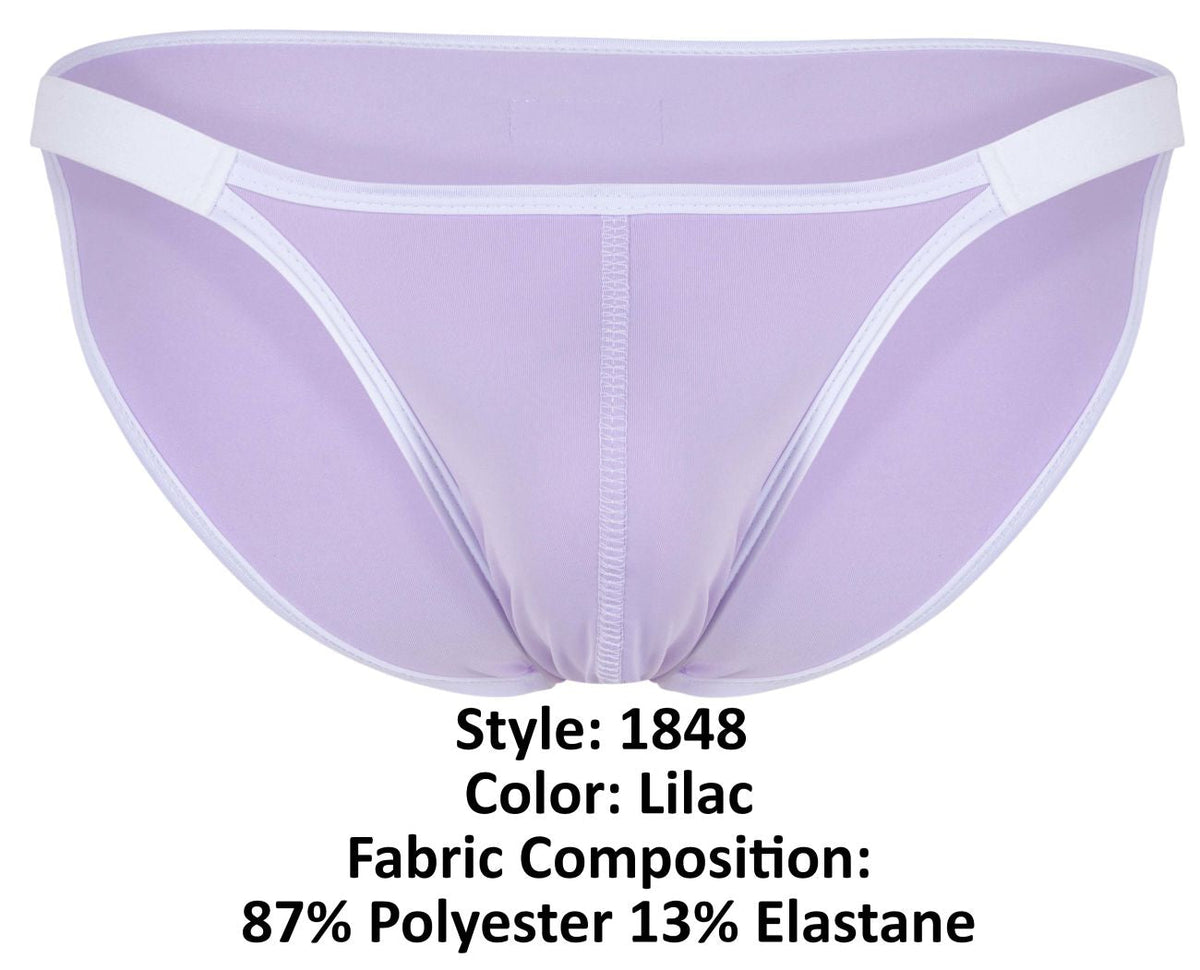 Clever Moda Men's Underwear 1848 Relax Bikini Color Lilac