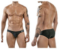 Clever Moda Men's Underwear 1853 Laberin Bikini Color Black