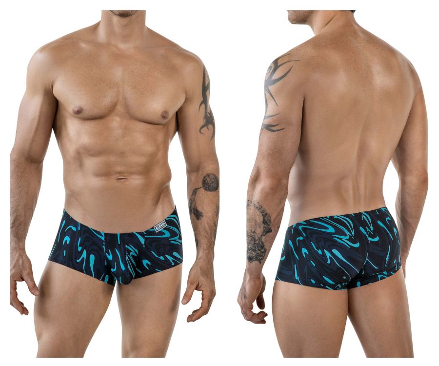 Clever Moda Men's Underwear 1860 Grosh Trunks Color Dark Blue