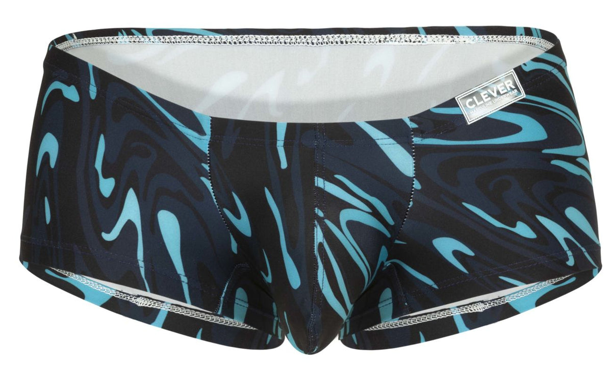 Clever Moda Men's Underwear 1860 Grosh Trunks Color Dark Blue