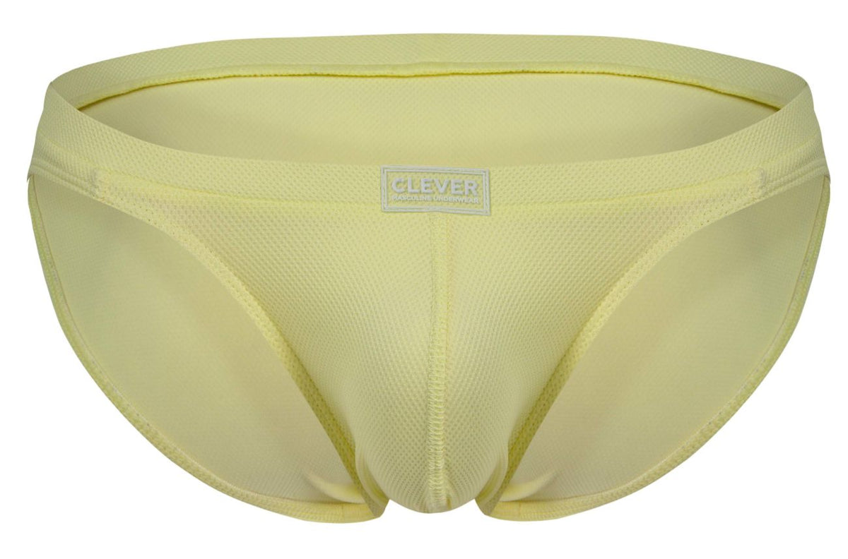 Clever Moda Men's Underwear 2014 Reto Briefs Color Light Yellow