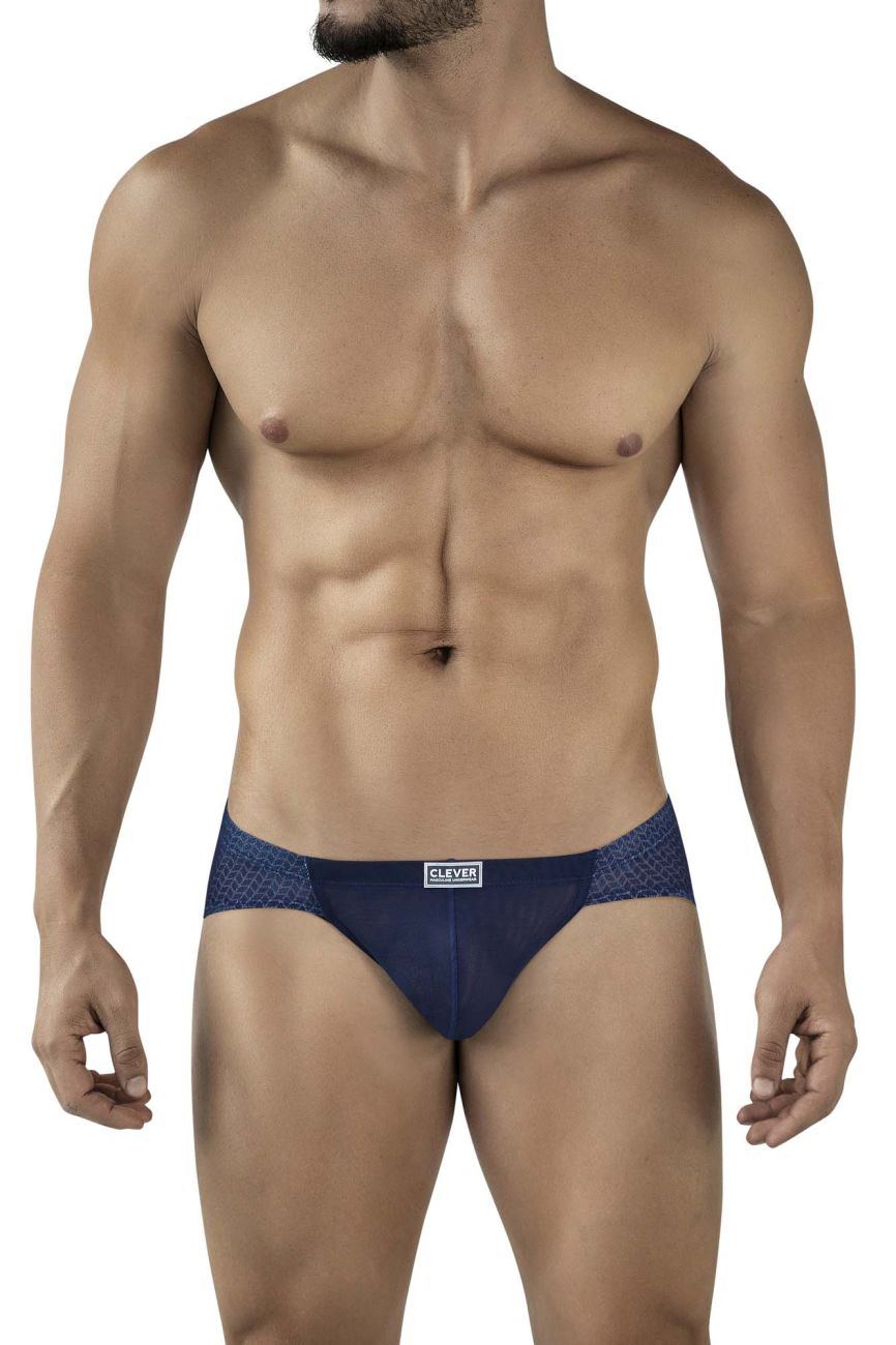 Clever Moda Men's Underwear 2016 Mosaico Briefs Color Dark Blue