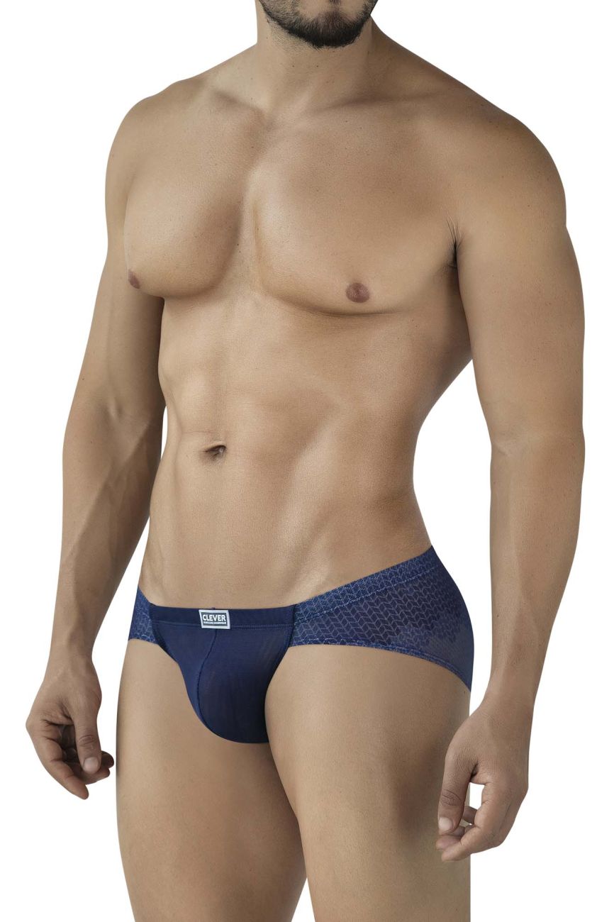 Clever Moda Men's Underwear 2016 Mosaico Briefs Color Dark Blue