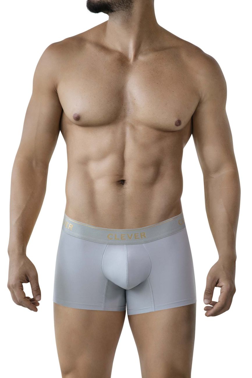 Clever Moda Men's Underwear 2026 Valladolid Trunks Color Gray