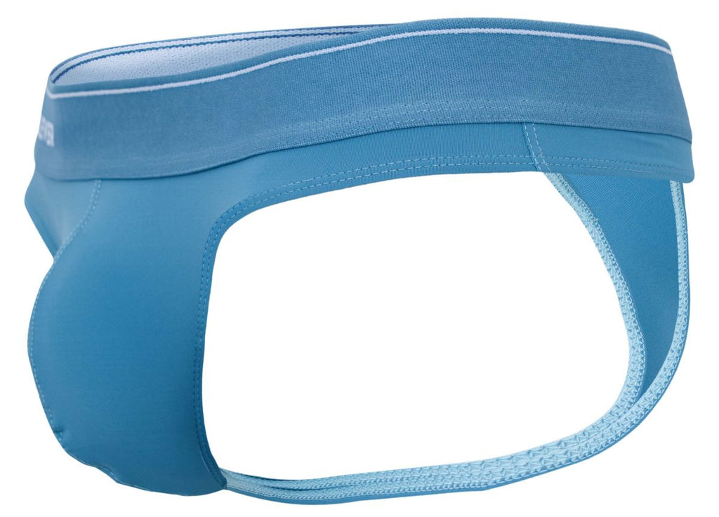 Clever Moda Men's Underwear 2044 Mendoza Thongs Color Blue