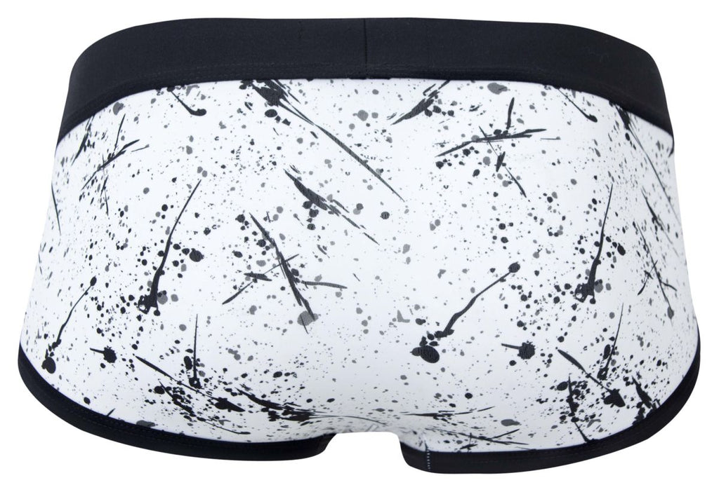 Clever Moda Men's Underwear 2051 Brochazos Briefs Color Black