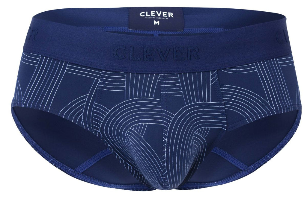 Clever Moda Men's Underwear 2055 Navy Briefs Color Dark Blue