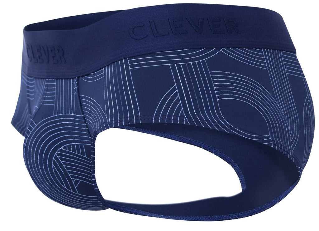 Clever Moda Men's Underwear 2055 Navy Briefs Color Dark Blue