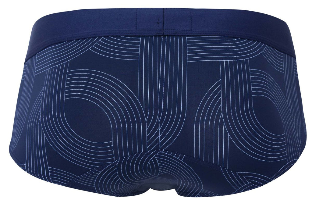 Clever Moda Men's Underwear 2055 Navy Briefs Color Dark Blue