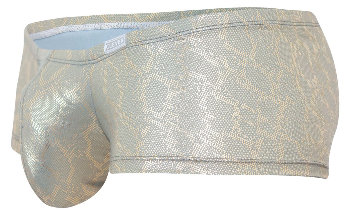 Clever Moda Men's Underwear 2061 Diamond Trunks Color Gold