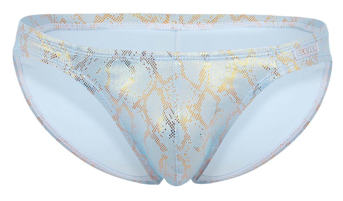 Clever Moda Men's Underwear 2062 Diamond Briefs Color Blue