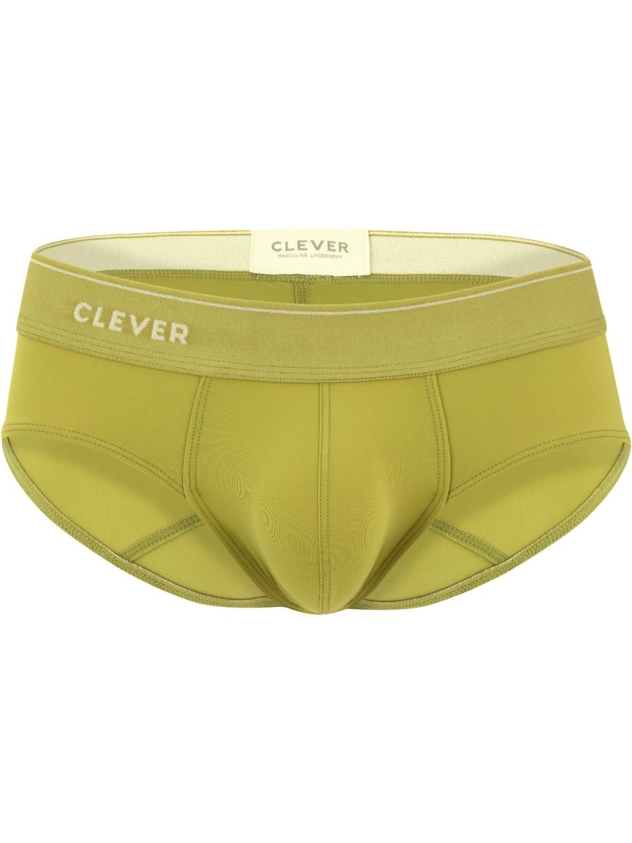 Clever Moda Men's Underwear 26012 Atenea Briefs Color Green