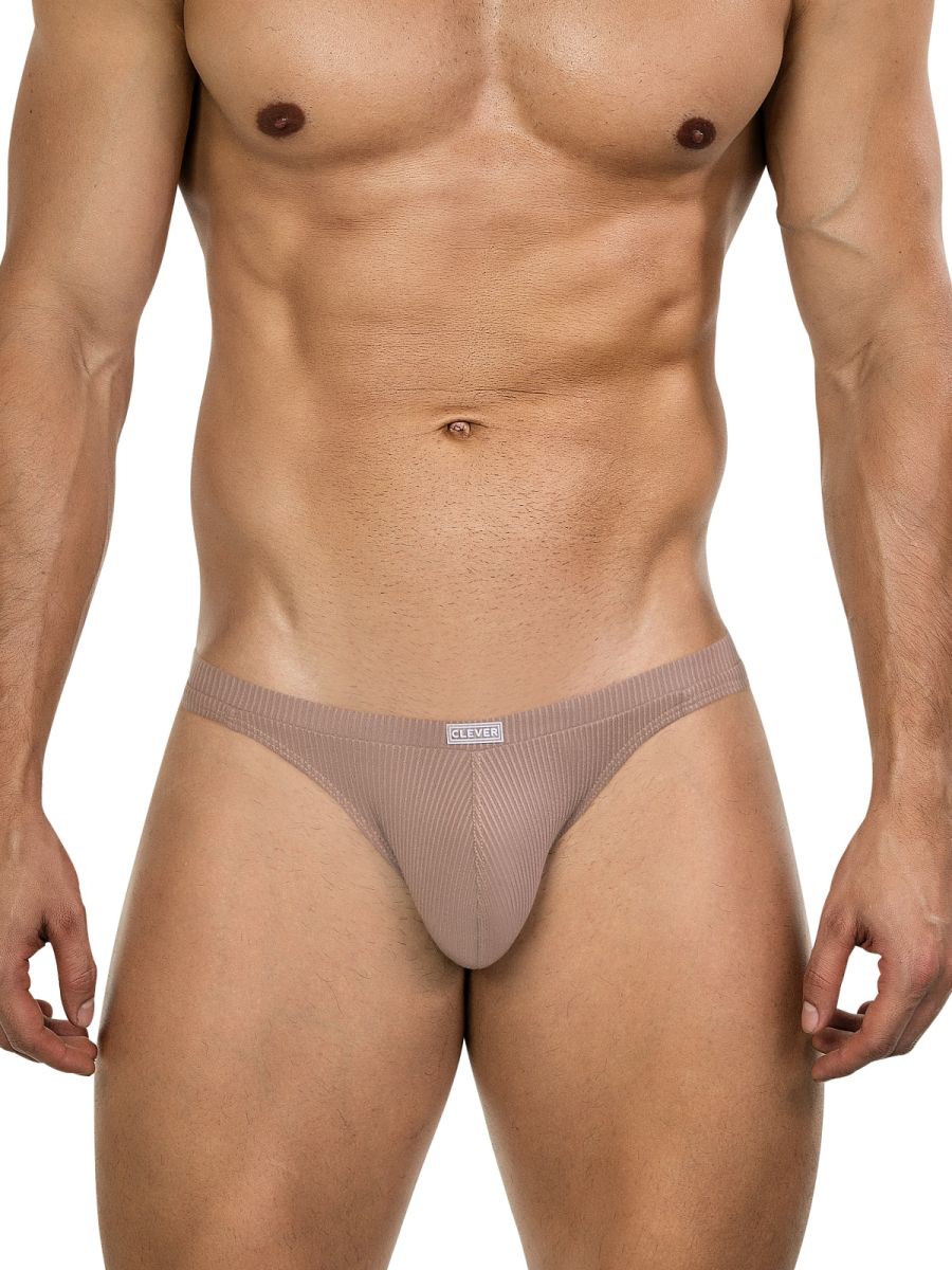 Clever Moda Men's Underwear 26018 Apolo Bikini Color Sand