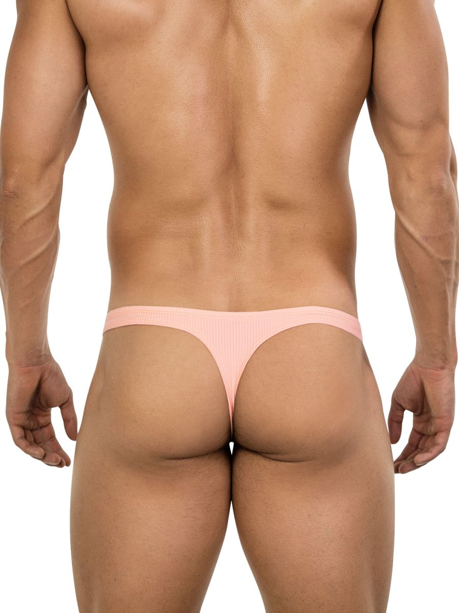 Clever Moda Men's Underwear 26020 Apolo Thongs Color Orange
