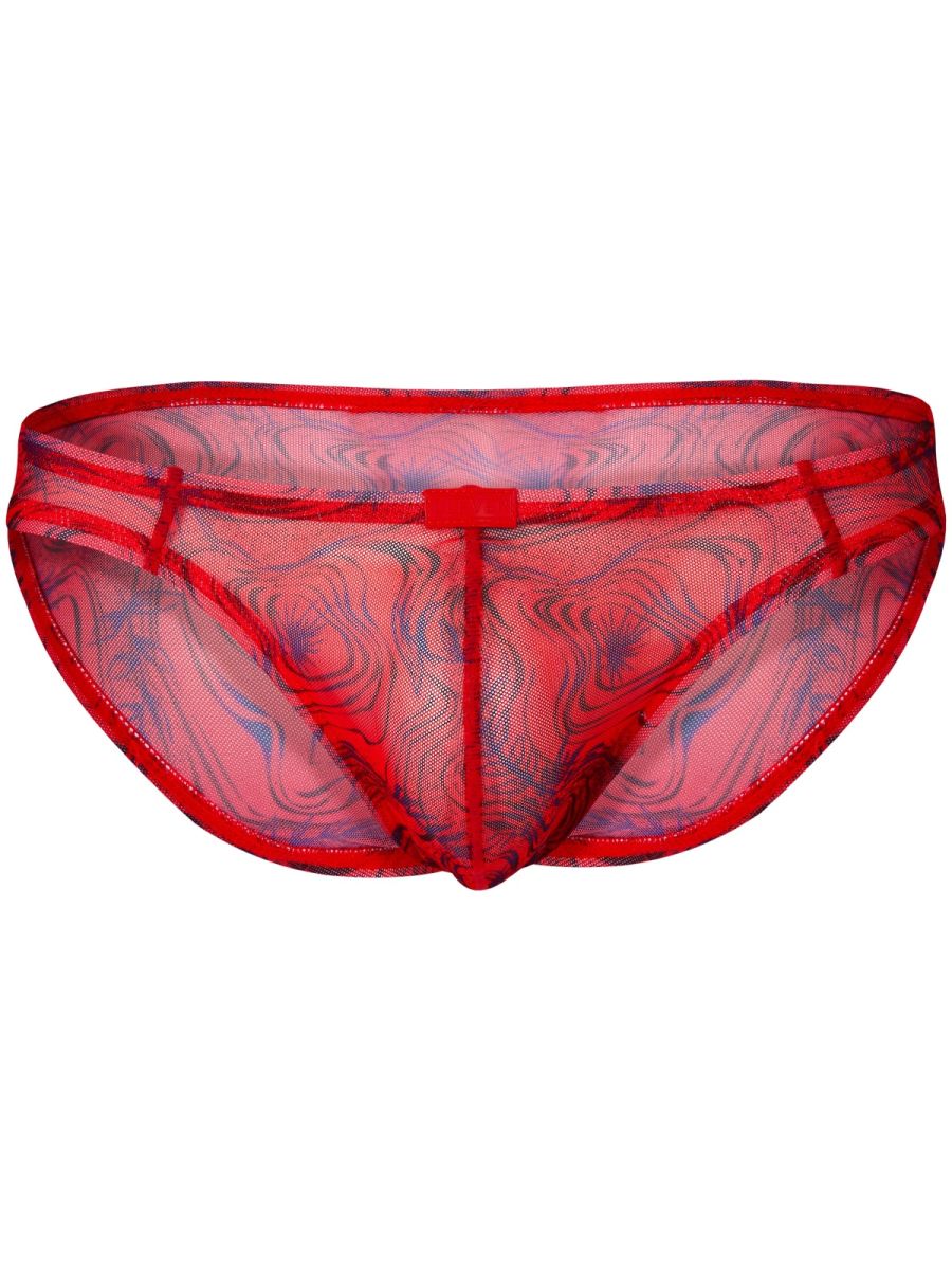Clever Moda Men's Underwear 26034 Calipso Bikini Color Red