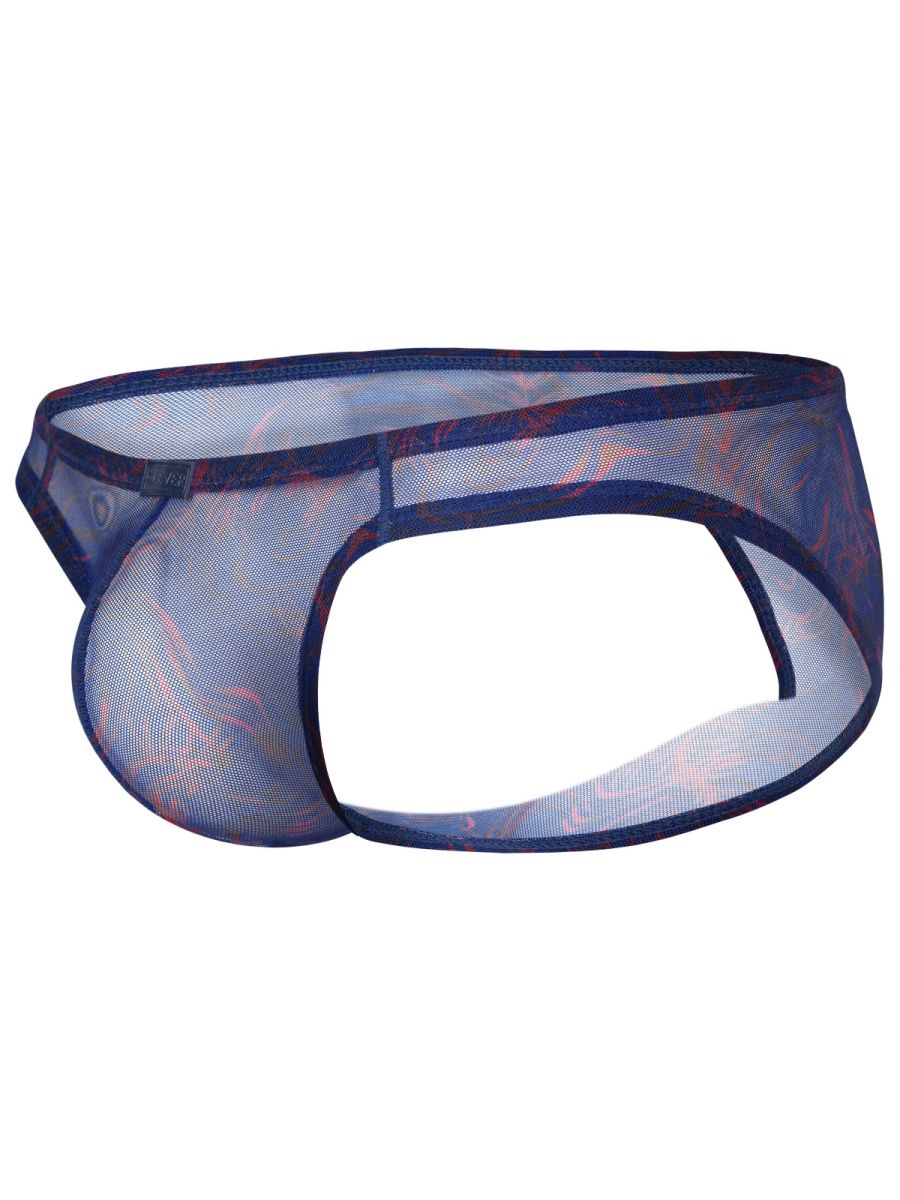 Clever Moda Men's Underwear 26035 Calipso Bikini Color Blue