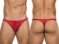 Clever Moda Men's Underwear 26036 Calipso Thongs Color Red