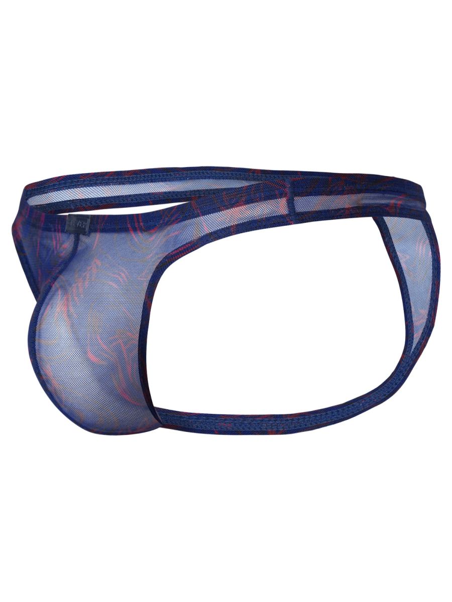 Clever Moda Men's Underwear 26037 Calipso Thongs Color Blue