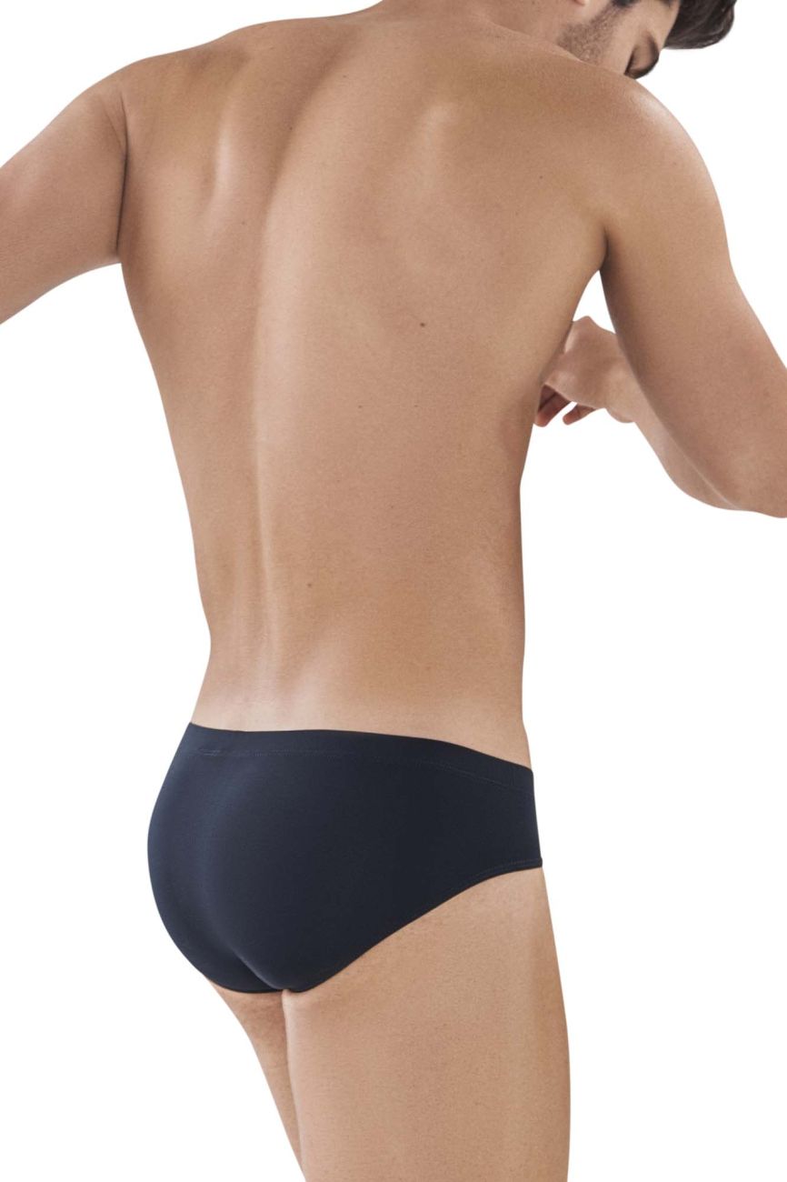 Clever Moda Men's Underwear 519940 2PK Australian Briefs Color Black-White