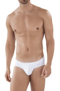 Clever Moda Men's Underwear 5373 Australian Latin Briefs Color White