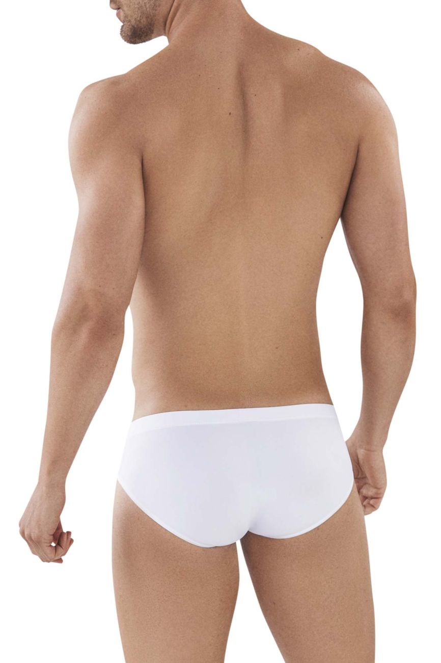 Clever Moda Men's Underwear 5373 Australian Latin Briefs Color White