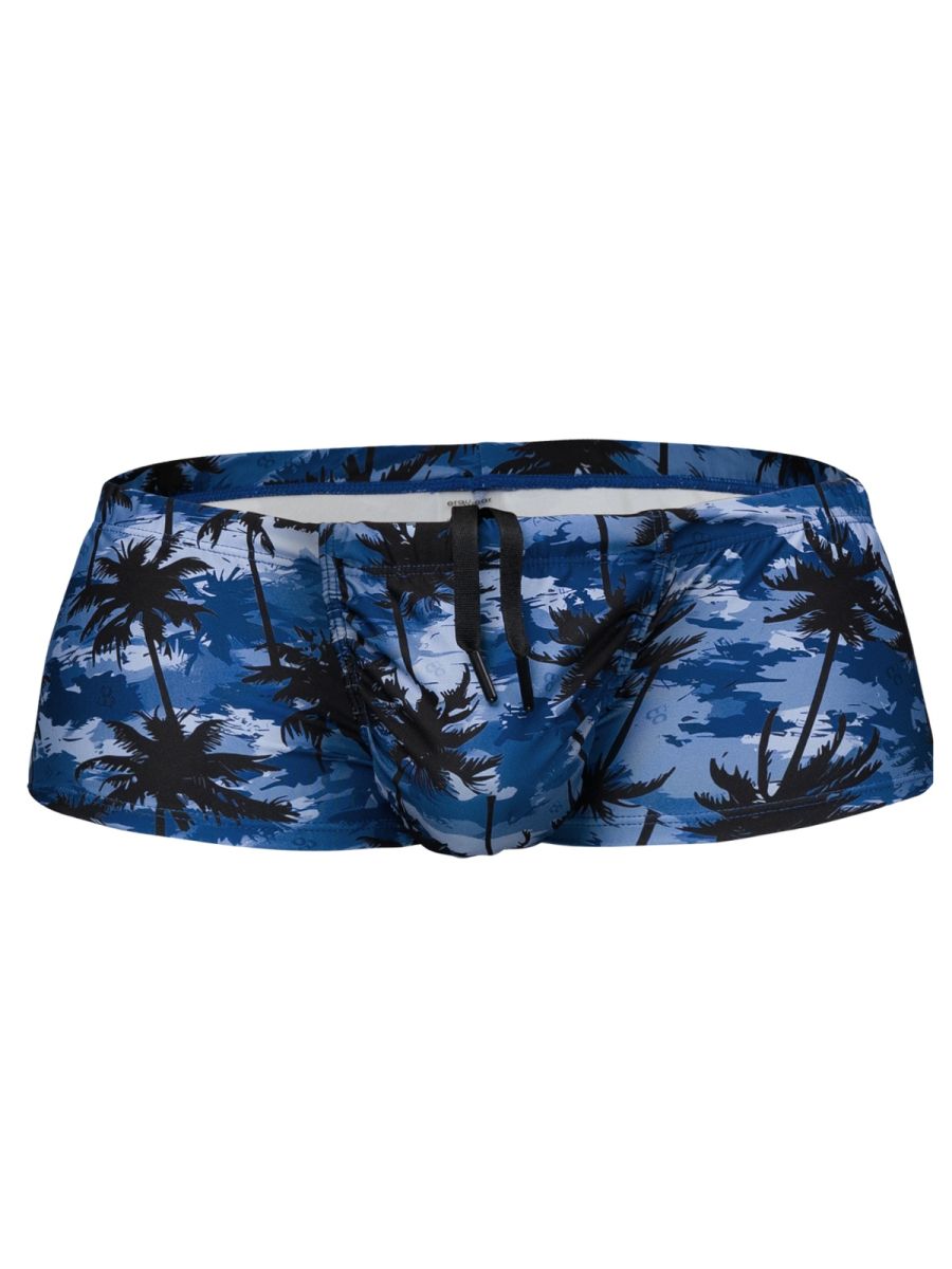 ErgoWear EW1825 FEEL SW Swim Trunks Color Dark Blue-Palms
