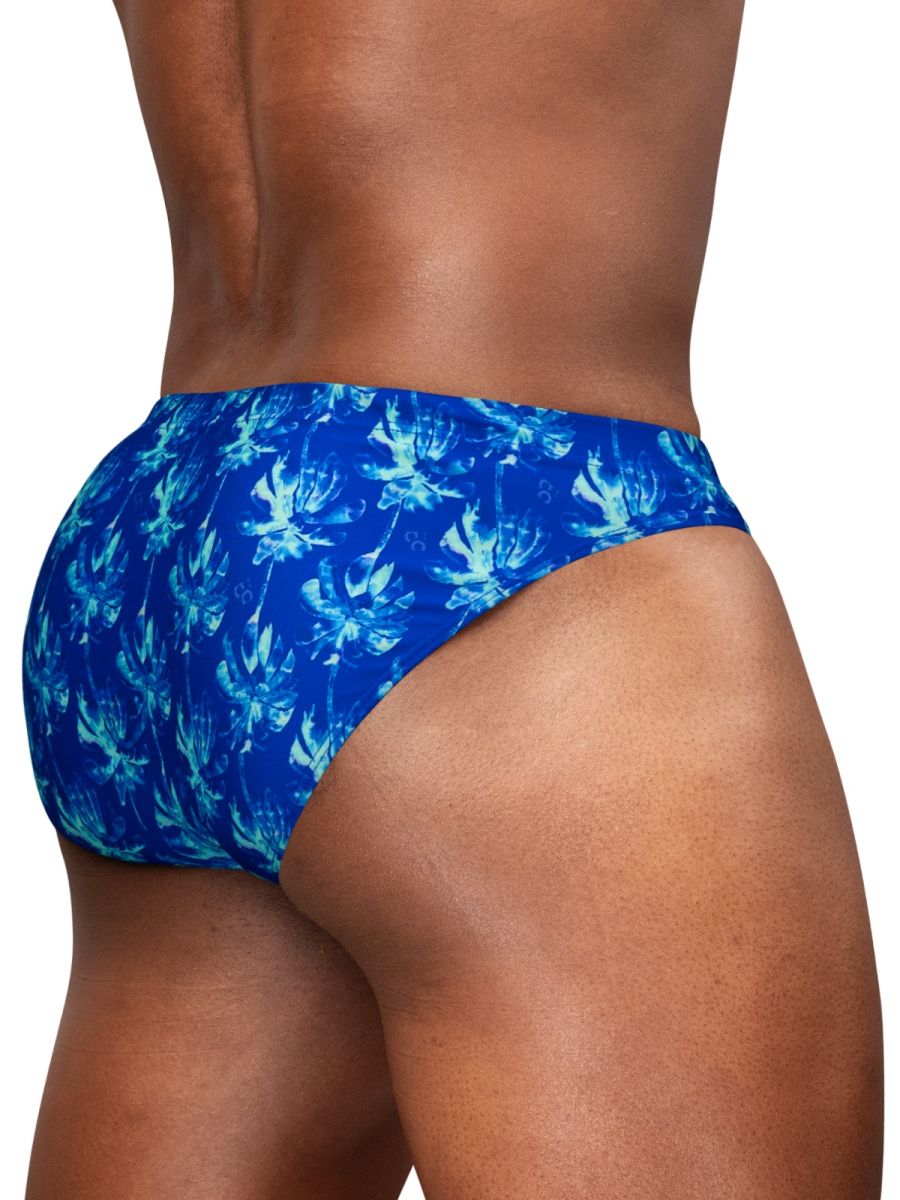 ErgoWear EW1826 FEEL SW Swim Bikini Color Royal Blue-Palms