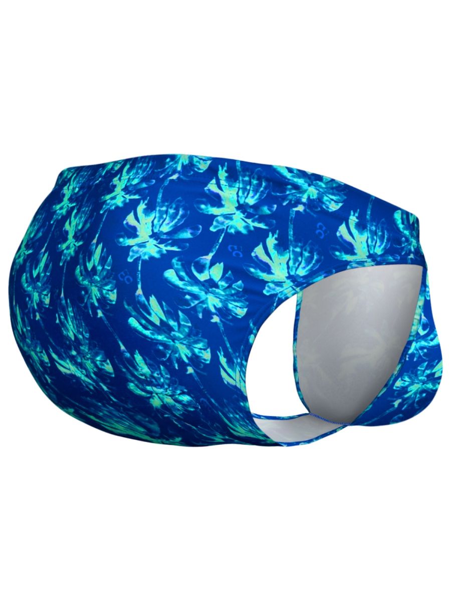 ErgoWear EW1826 FEEL SW Swim Bikini Color Royal Blue-Palms