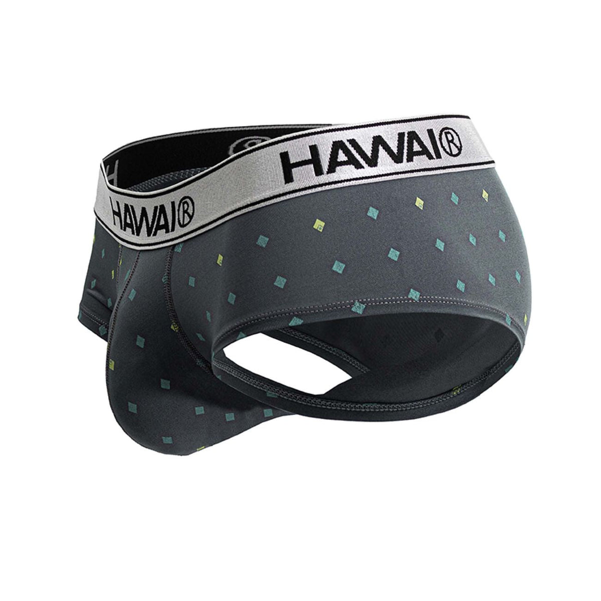 HAWAIR 42580 Microfiber Briefs Color Gray