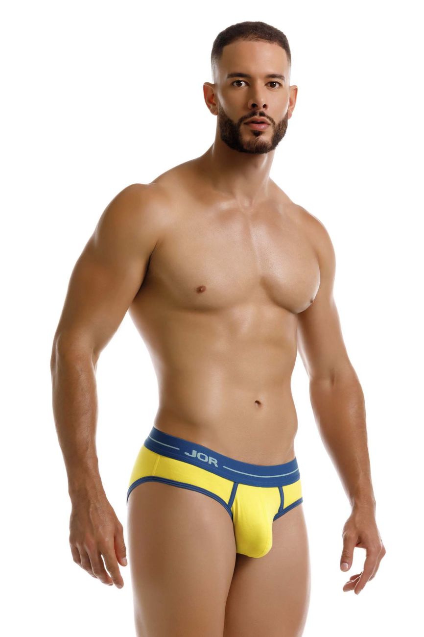 JOR Men's Underwear 2244 Astra Briefs Color Yellow