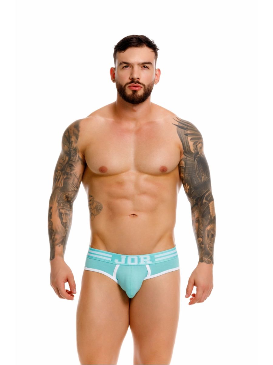 JOR Men's Underwear 2321 College Briefs Color Mint