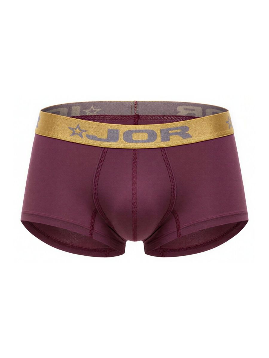 JOR Men's Underwear 2326 Soho Trunks Color Wine