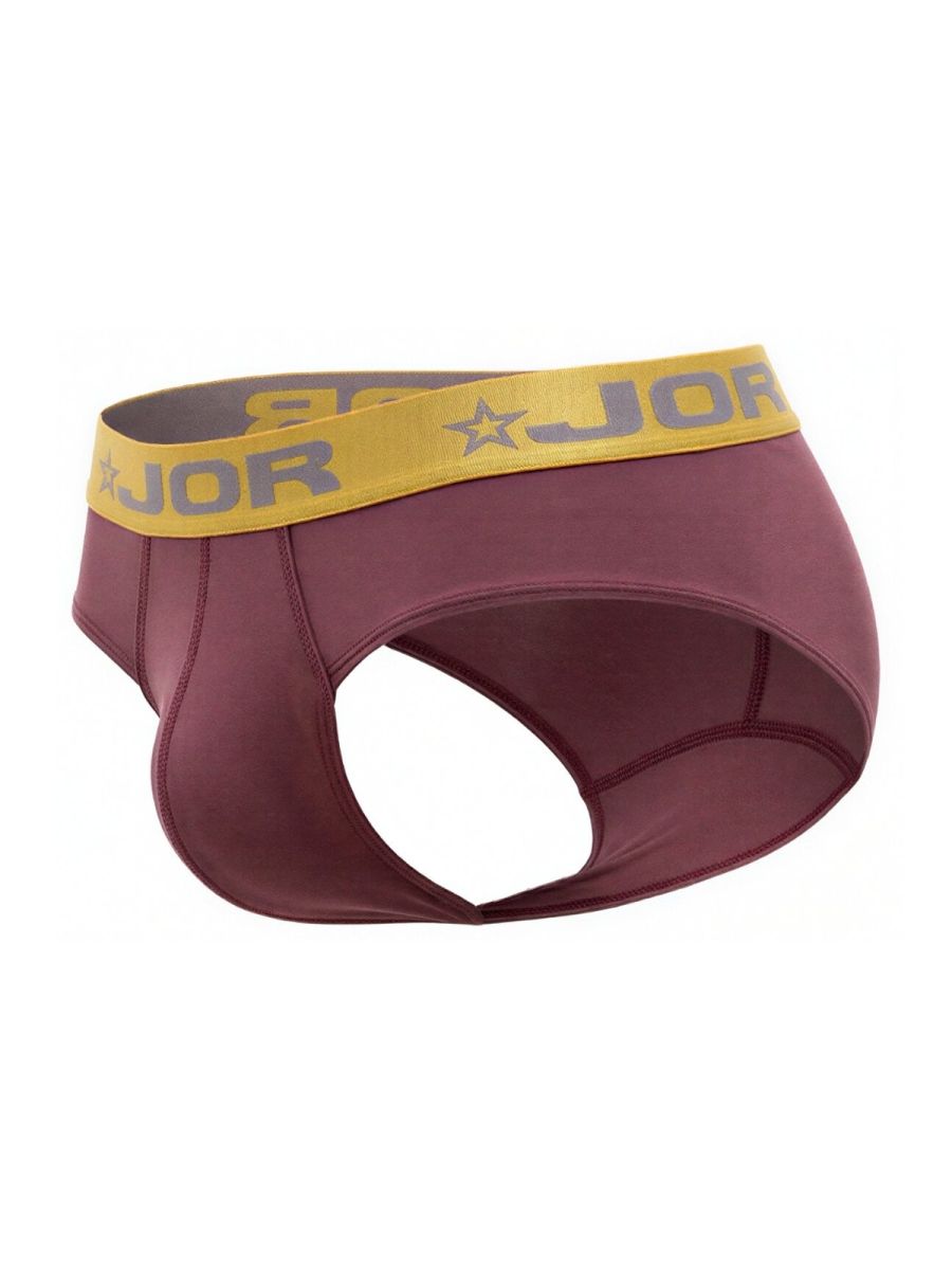 JOR Men's Underwear 2327 Soho Briefs Color Wine