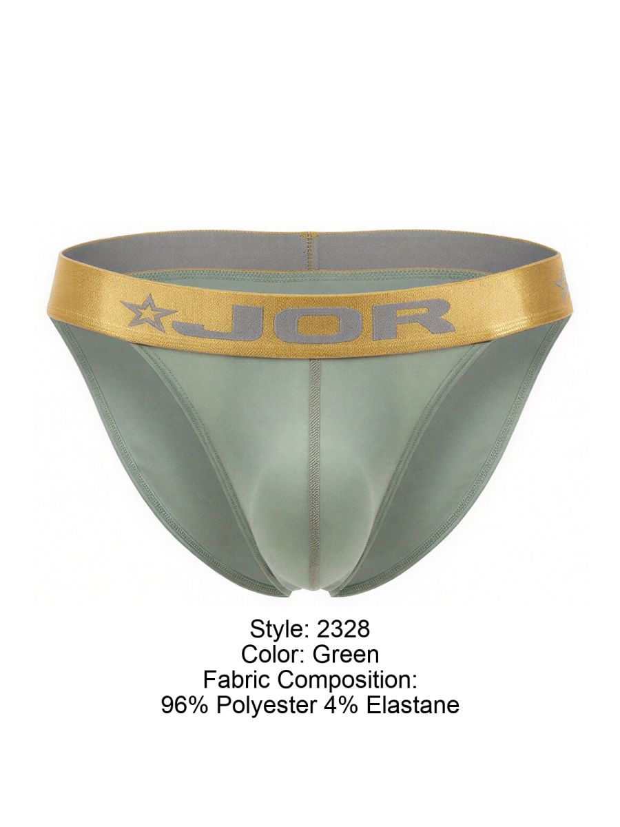 JOR Men's Underwear 2328 Soho Bikini Color Green