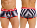 JOR Men's Underwear 2334 Santorini Trunks Color Stripes