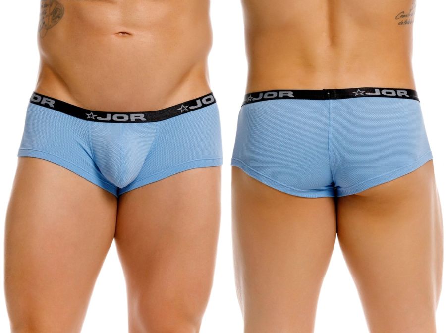 JOR Men's Underwear 2345 Cannes Trunks Color Blue