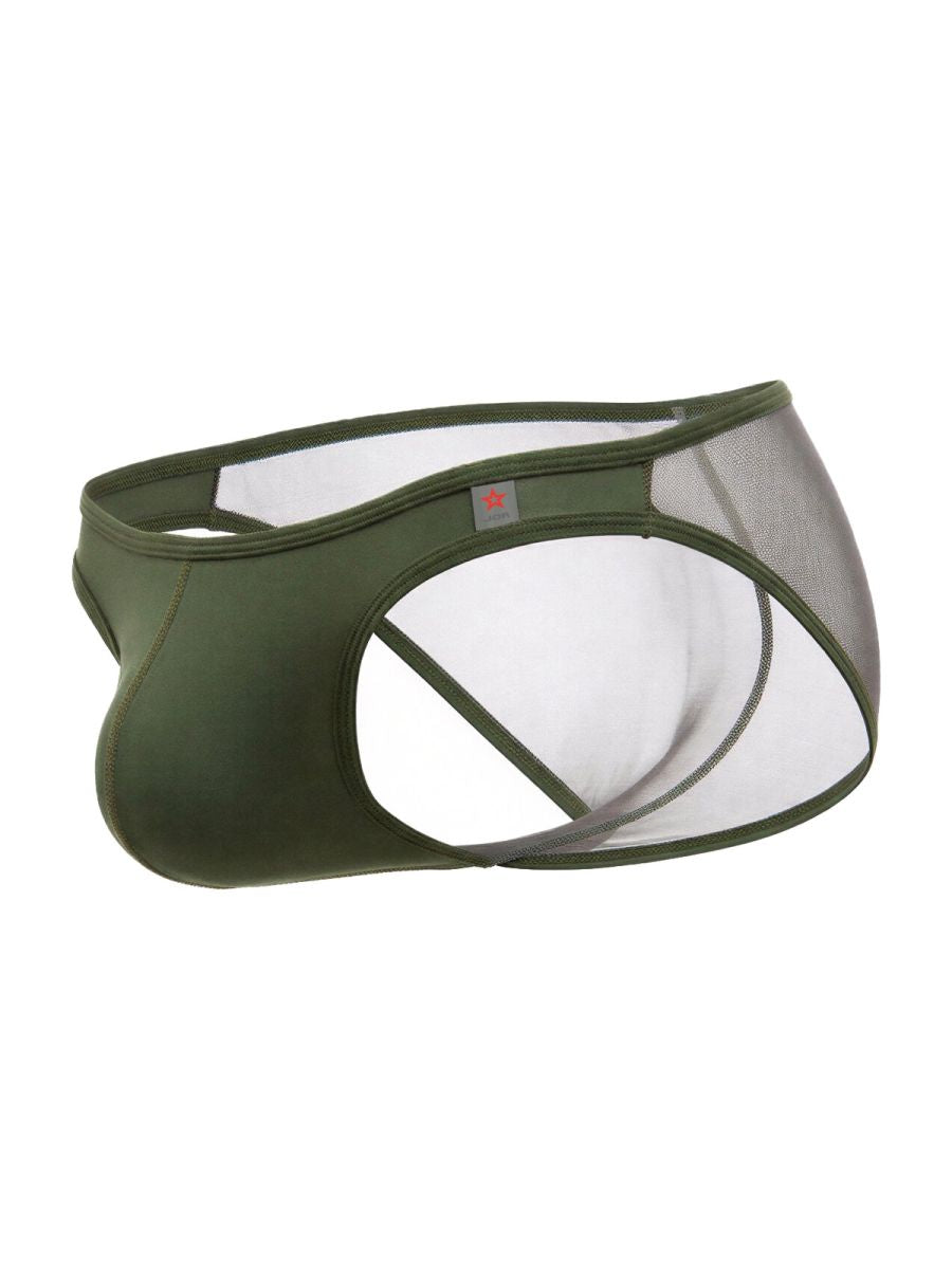 JOR Men's Underwear 2353 Origin Bikini Color Green