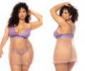Mapale 7540X Verona Babydoll Plus Color Lilac-Nude